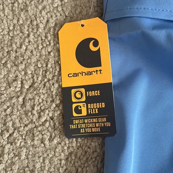 “Carhartt Scrub- Force Modern Fit Twill V-Neck Top” - Picture 3 of 9